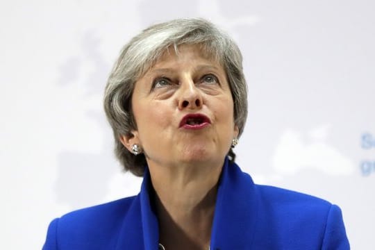 Premierministerin Theresa May war mit dem Brexit-Abkommen bereits drei Mal bei Abstimmungen im britischen Parlament gescheitert.