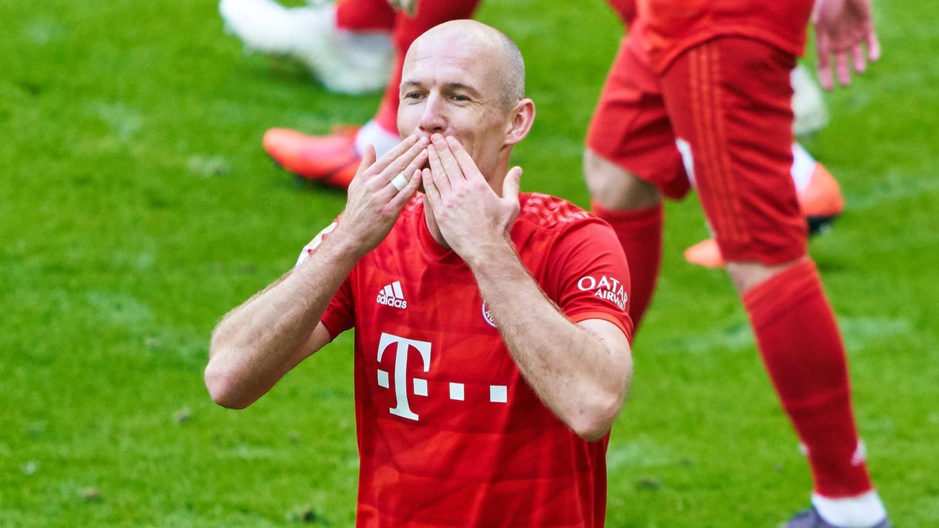 Arjen Robben: Der Niederländer wollte einen ganz besonderen Abschied vom FC Bayern.