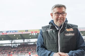 Union-Trainer Urs Fischer will mit seinem Team in die Bundesliga.