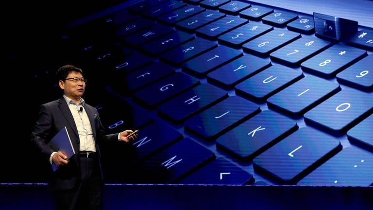Das Huawei Matebook X Pro wurde auf dem Mobile World Congress vorgestellt: Microsoft hat in den USA fast alle Huawei-Produkte aus seinem Sortiment verbannt.
