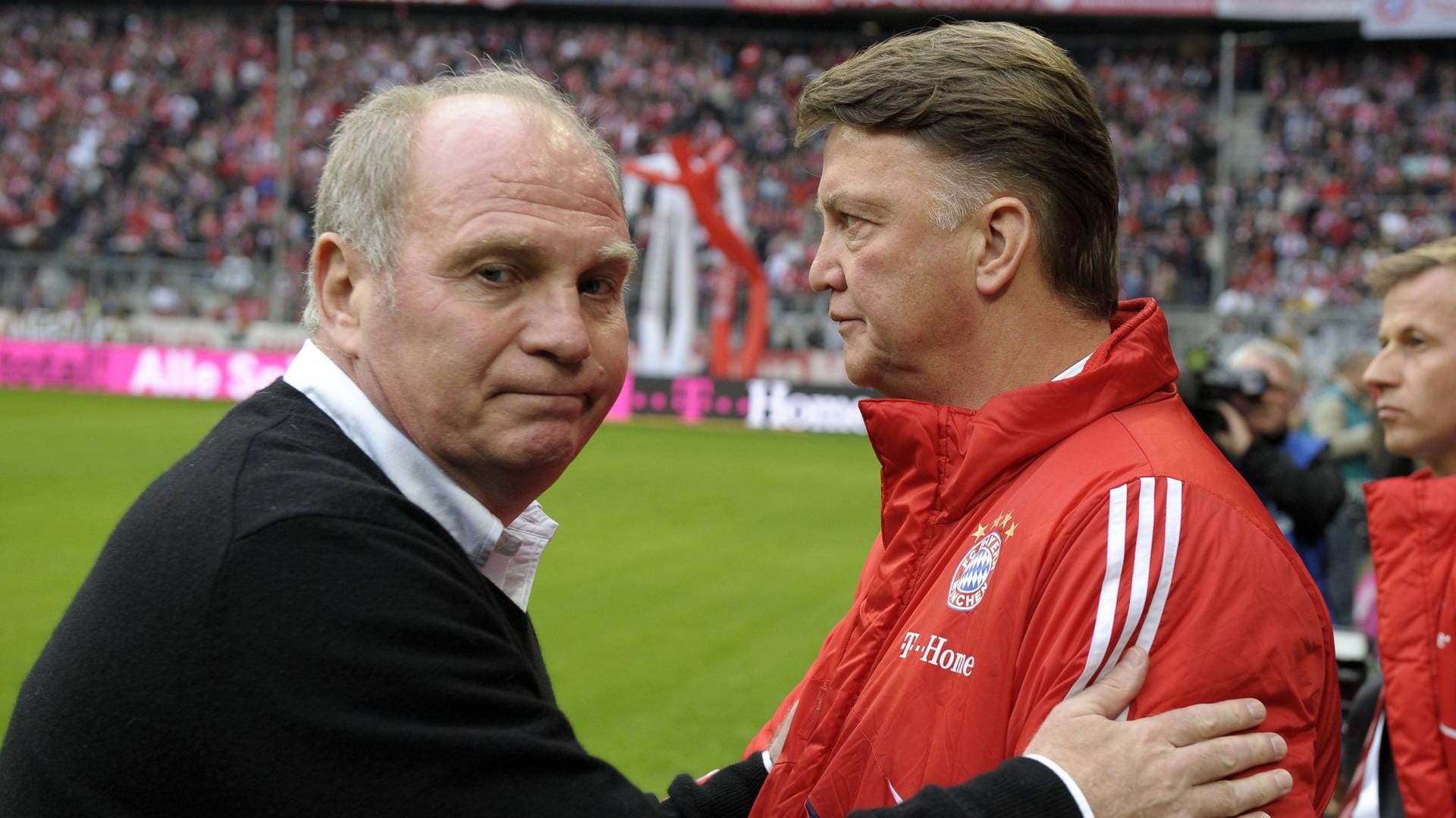 Uli Hoeneß (l.) und Louis van Gaal: Die beiden Fußball-Größen werden keine Freunde mehr.