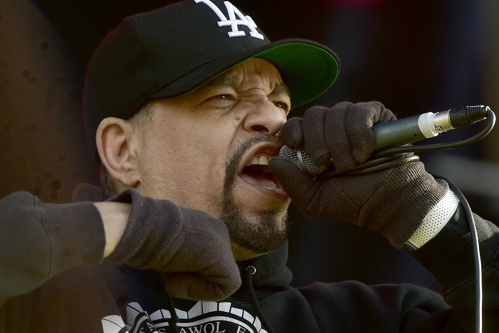 Rapper Ice-T: Auf seinem Grundstück versteht er keinen Spaß.