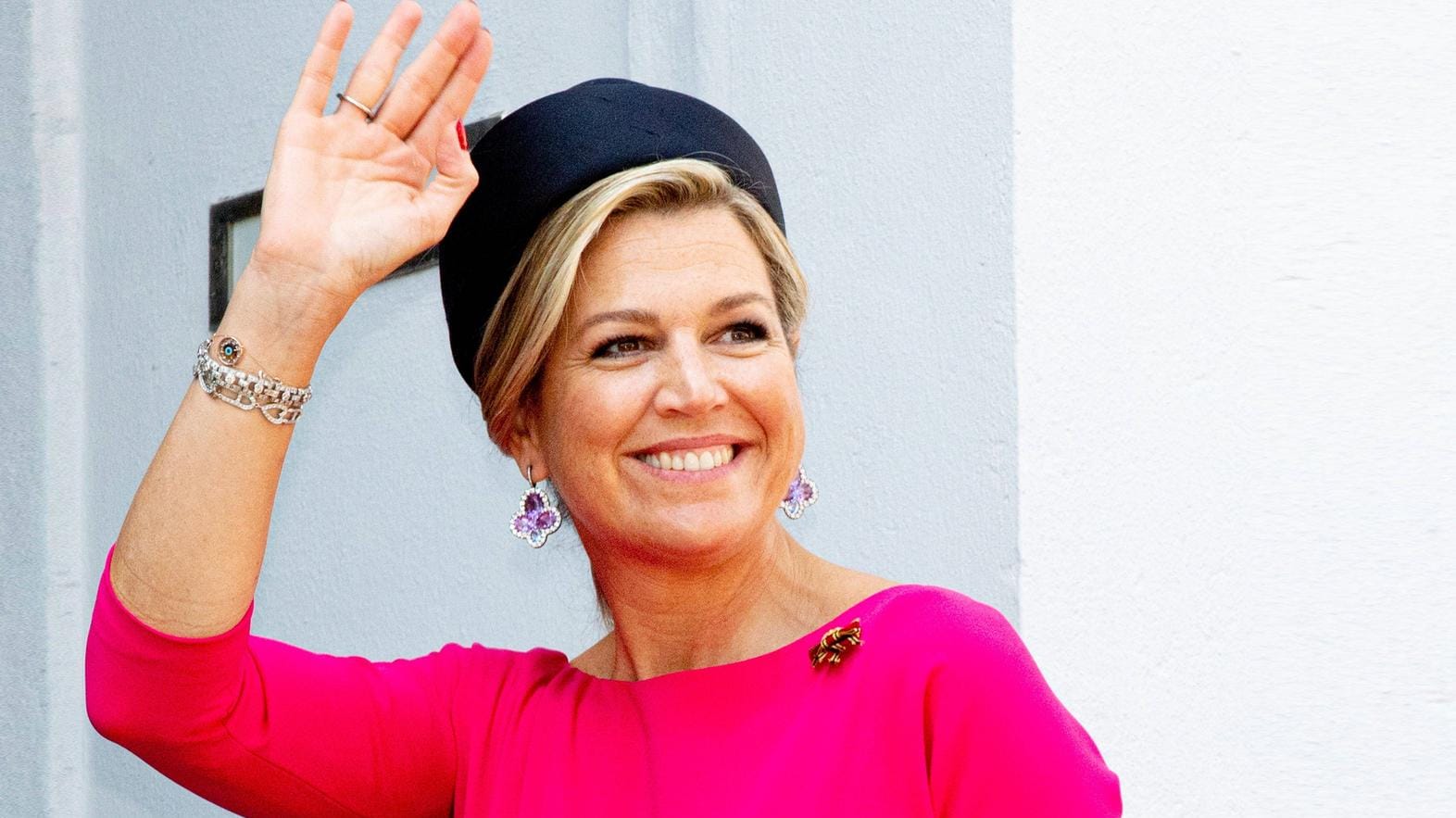 Königin Máxima: Sie setzte bei ihrem Deutschlandbesuch auf Farbe. Königin Máxima: Sie setzte bei ihrem Deutschlandbesuch auf Farbe.