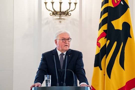 Bundespräsident Frank-Walter Steinmeier spricht bei einer Matinee zum 70.