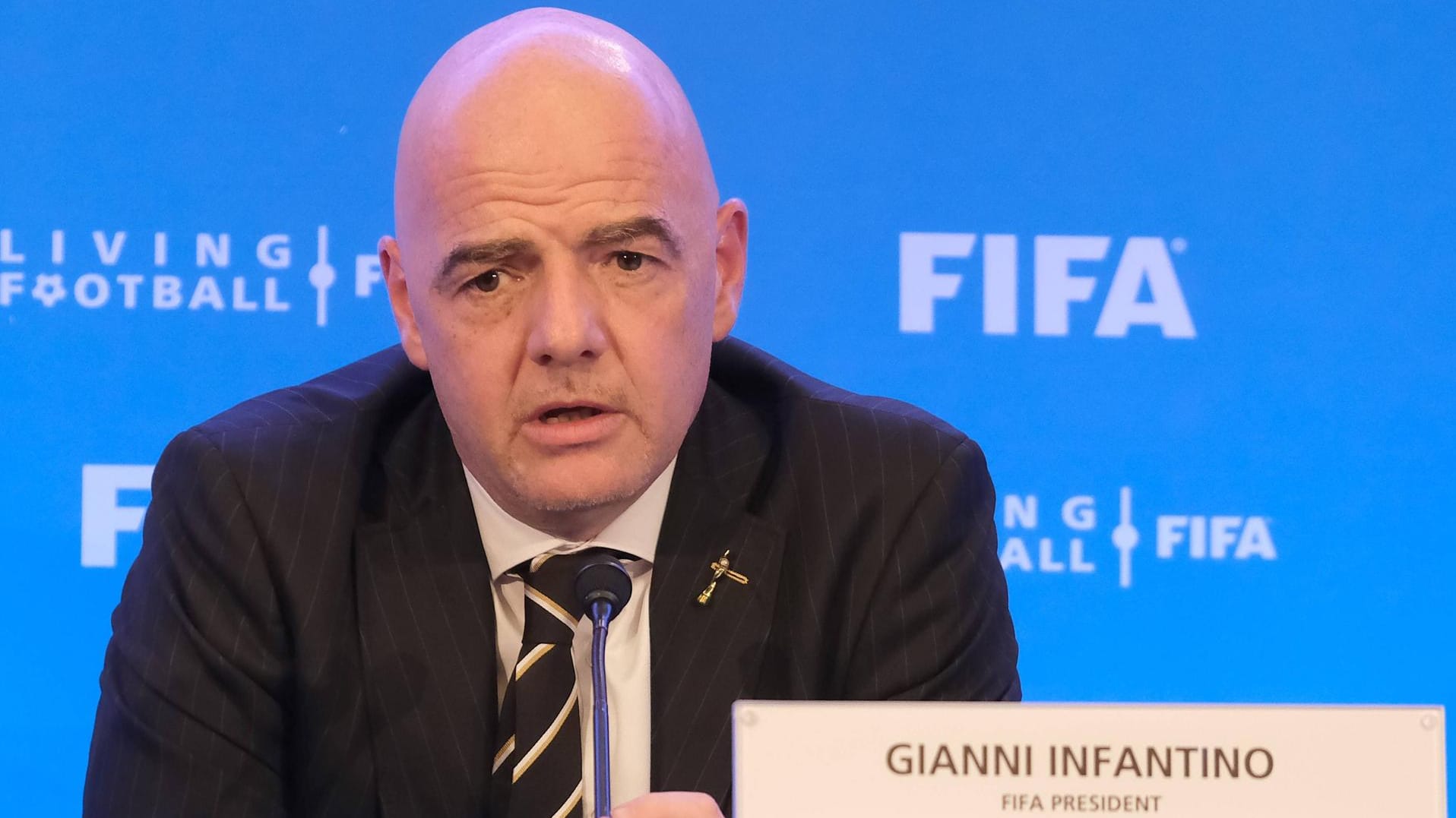 Muss auf seine Mega-WM weiter warten: Gianni Infantino.