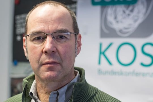 Leiter der Koordinationsstelle Fanprojekte (KOS): Michael Gabriel.
