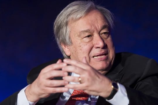 Antonio Guterres ist Generalsekretär der Vereinten Nationen.
