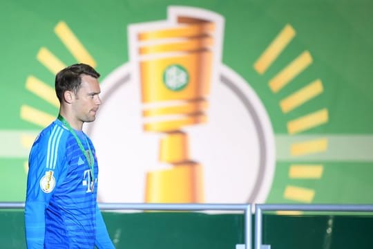 Bayern-Keeper Manuel Neuer hofft auf seinen Einsatz im DFB-Pokalfinale.