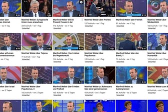 Aufgeräumt: Die CDU hatte Material von ARD und ZDF unbearbeitet in ihrem YouTube-Kanal hochgeladen und nahm es dann eilig offline.