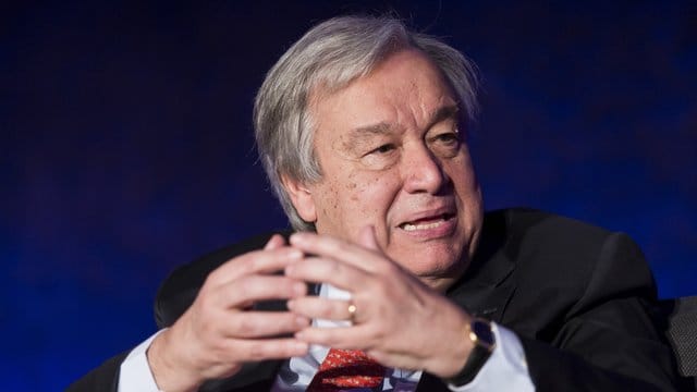 Antonio Guterres: Der Generalsekretär der Vereinten Nationen setzt sich gegen Hassbotschaften ein.