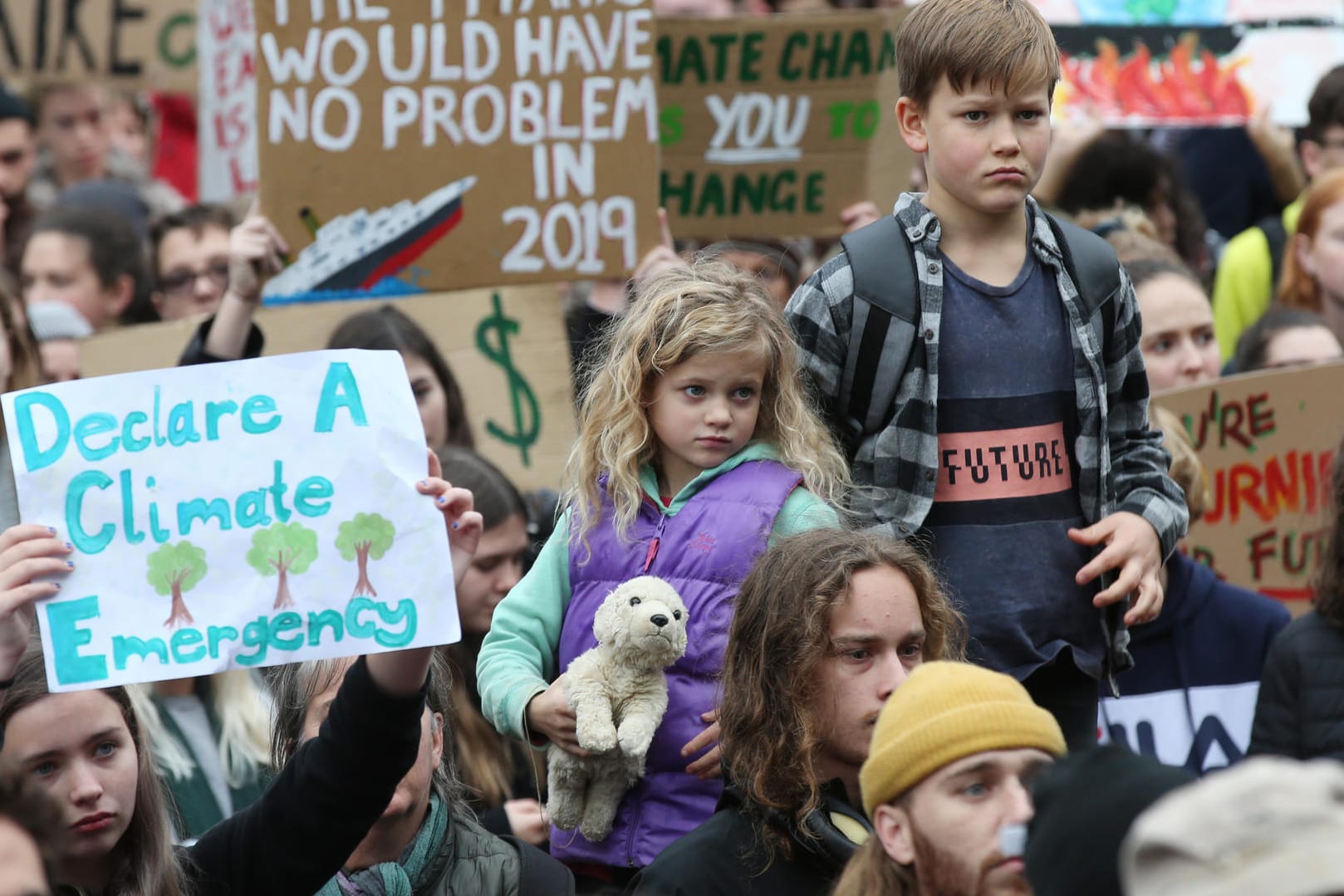 "Fridays for Future"-Demo in Melbourne, Australien: Beim letzten globalen Protesttag am 15. März gingen zeitgleich 1,9 Millionen Menschen auf die Straße.