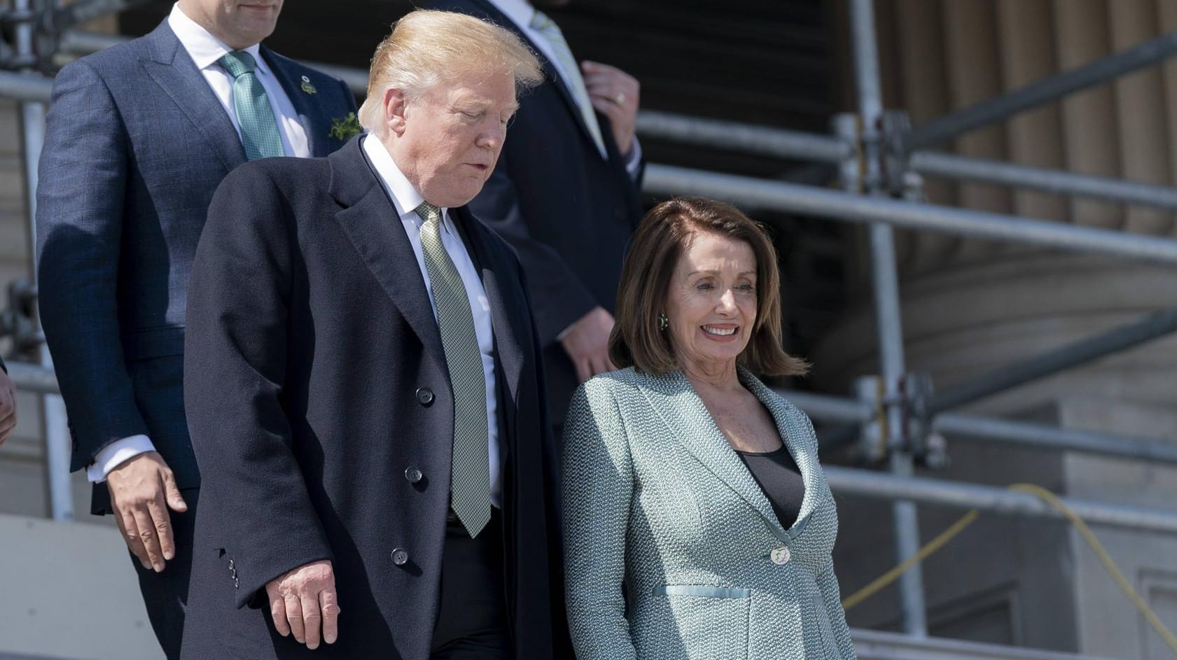 Donald Trump und Nancy Pelosi: Der politische Kampf zwischen den beiden wird zunehmend persönlich.