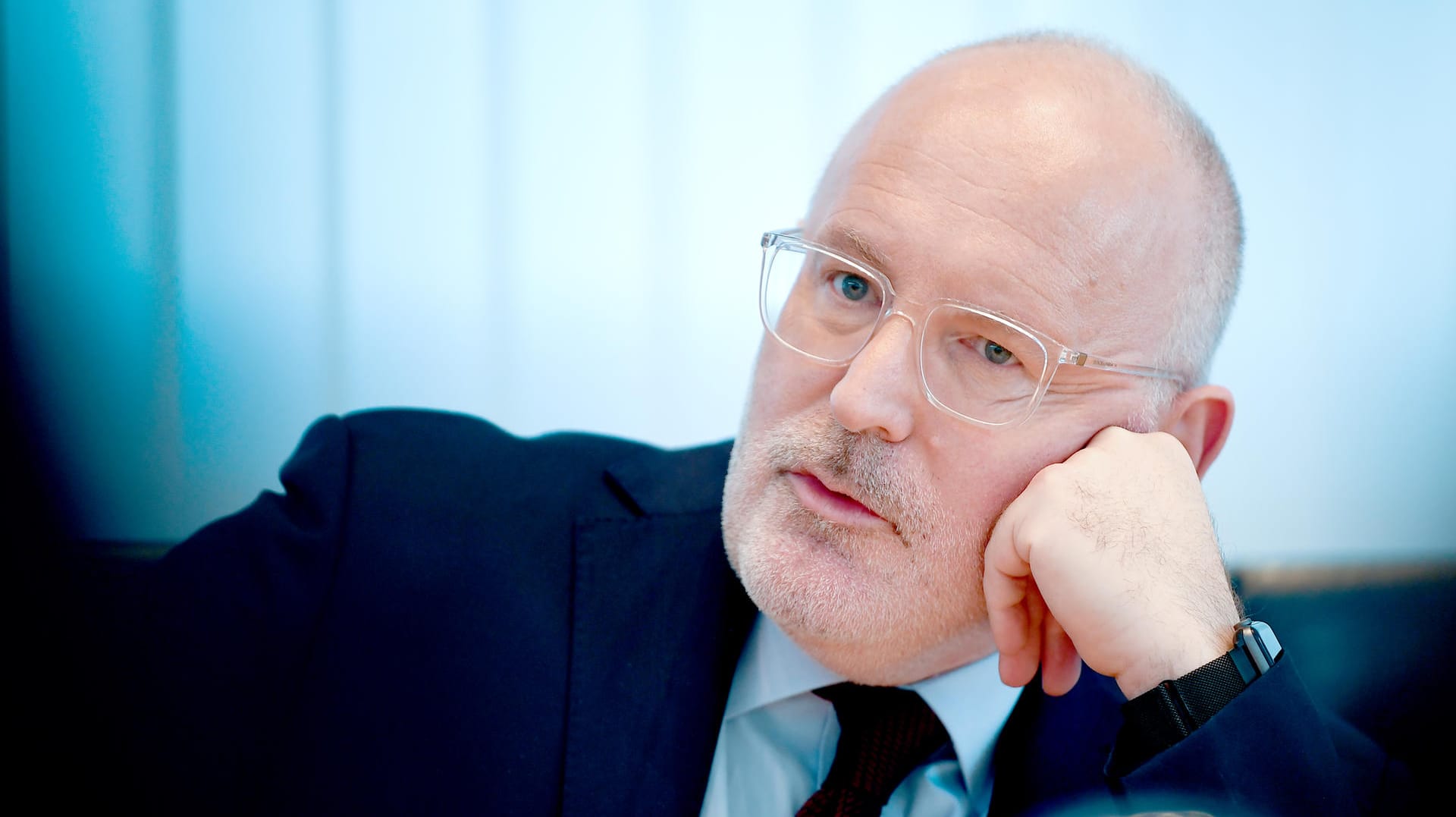 Frans Timmermans: Der Überraschungssieg bei der Europawahl in seiner Heimat hat dem Niederländer Rückenwind verschafft.