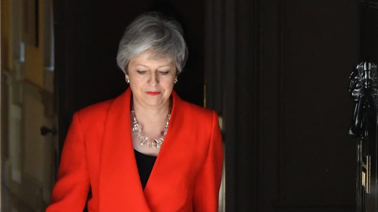 Theresa May: Die Premierministerin hat ihren Rücktritt angekündigt.