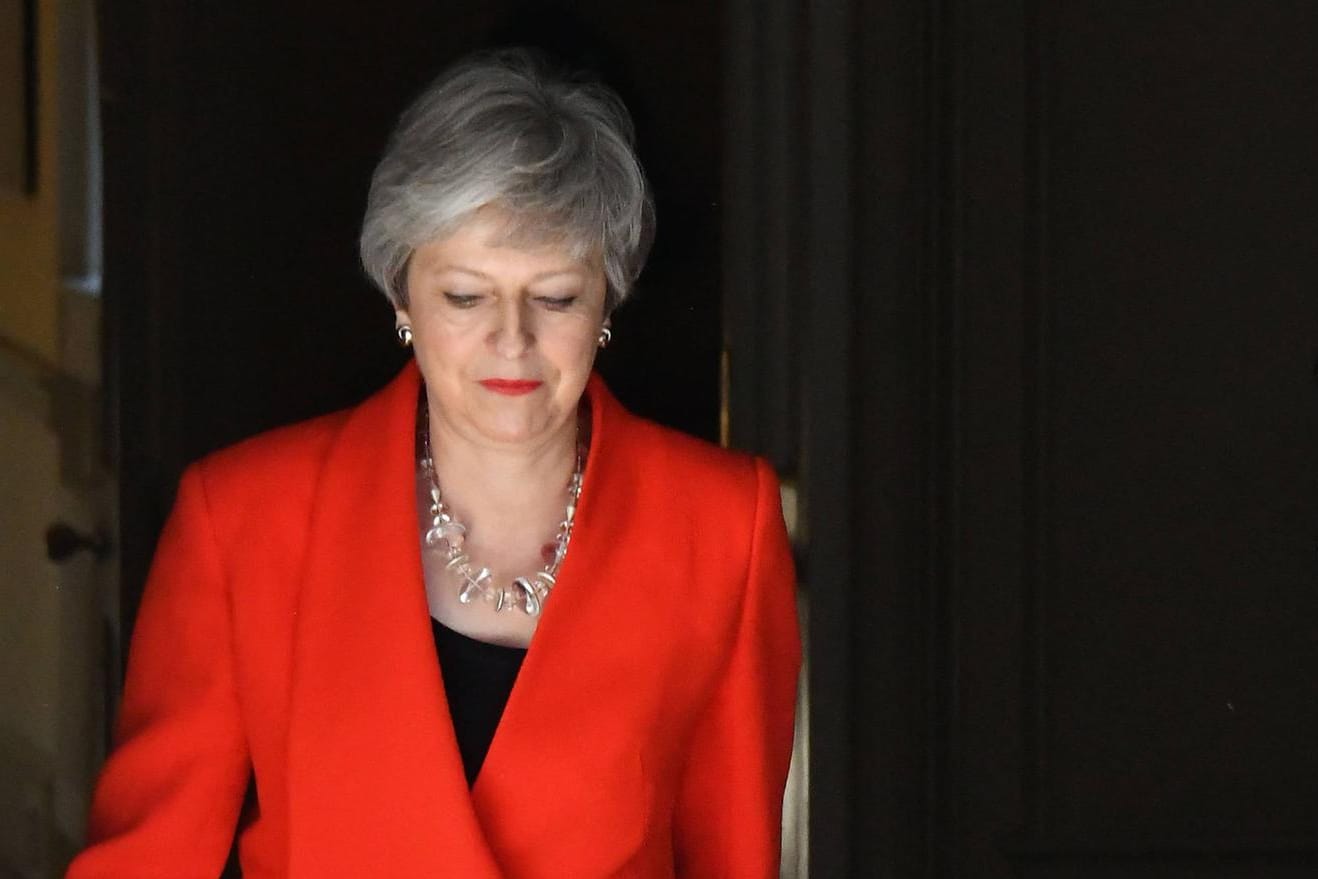 Theresa May: Die Premierministerin hat ihren Rücktritt angekündigt.