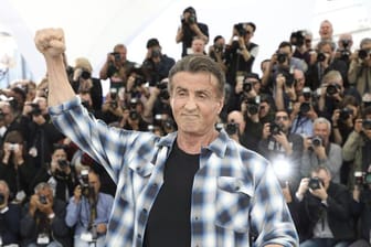 Sylvester Stallone stellt in Cannes seinen neuen "Rambo"-Film vor.