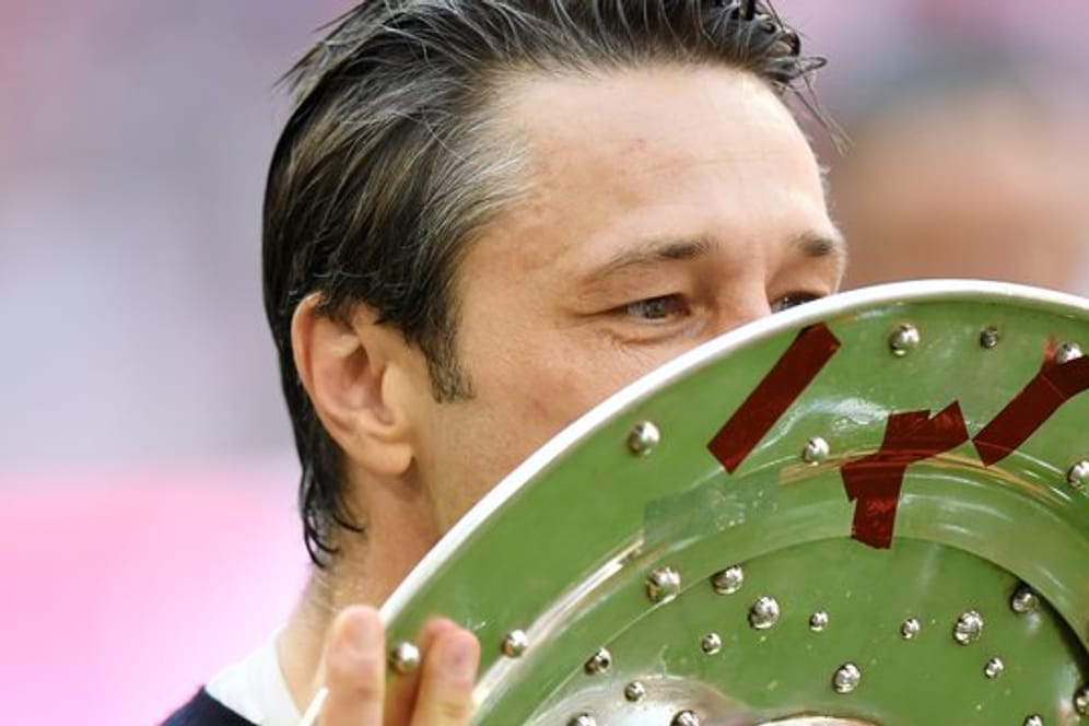 Trainer Niko Kovac hat mit dem FC Bayern die deutsche Meisterschaft gewonnen.