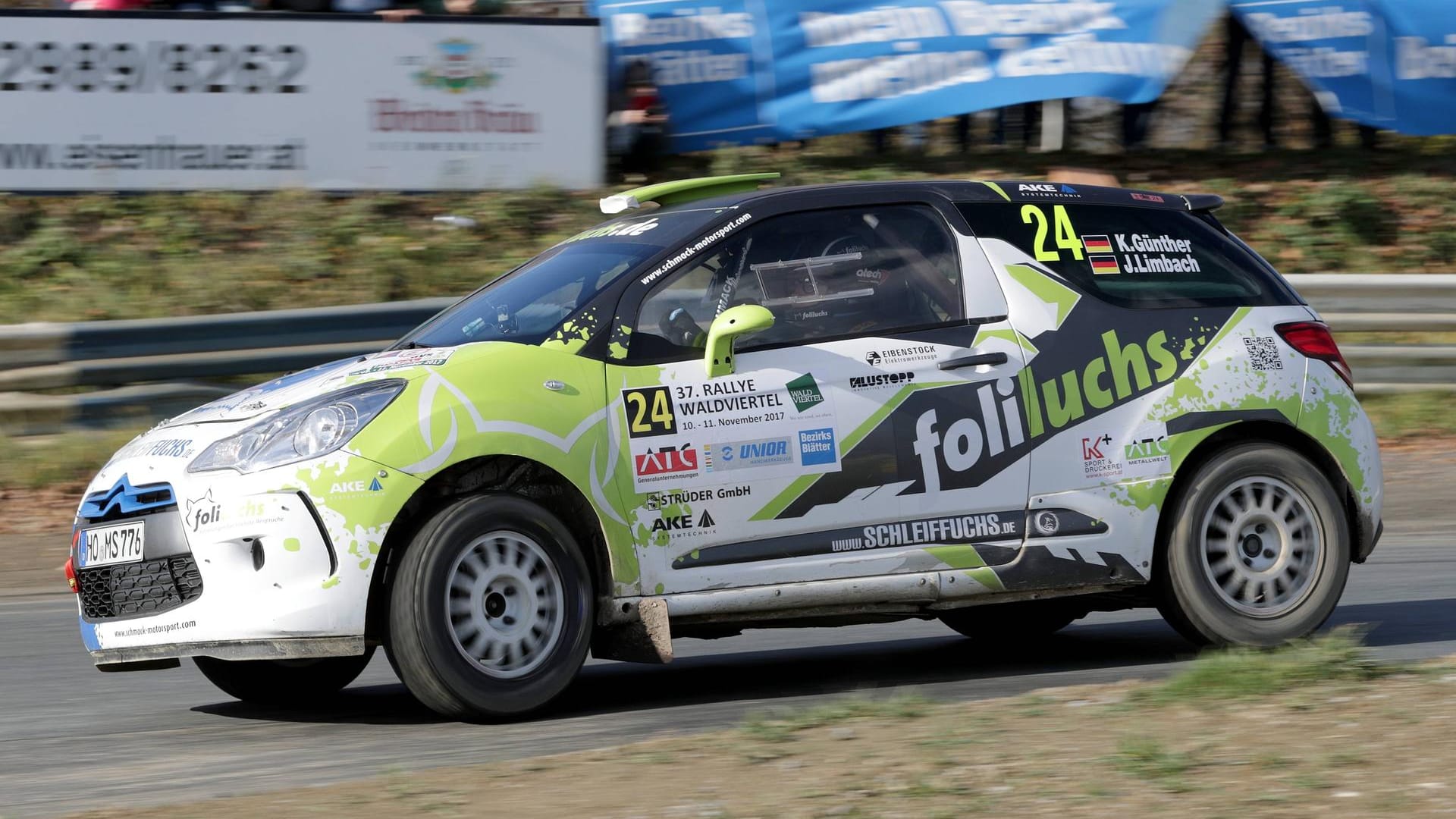 Kai Günther bei einem Rennen in Waldviertel in Österreich: Bei einem Unfall bei der Sachsen Rallye kam der Pilot ums Leben (Archivfoto).