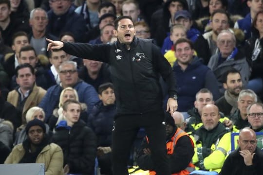 Frank Lampard trifft mit Derby County auf seinen alten Weggefährten Frank Lampard mit Aston Villa.