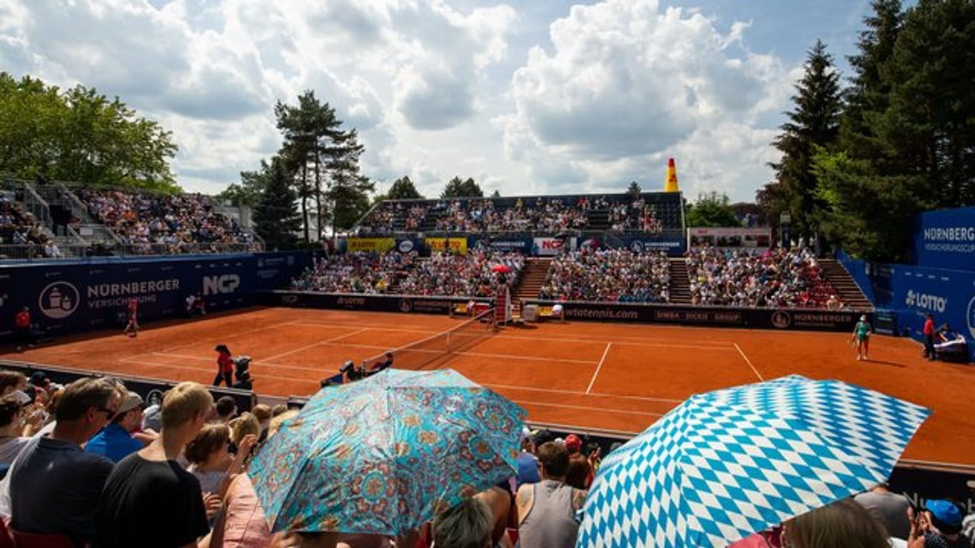 Die Zukunft des Nürnberger Tennis-Turniers ist nach dem angekündigten Abschied des Titelsponsors ungewiss.