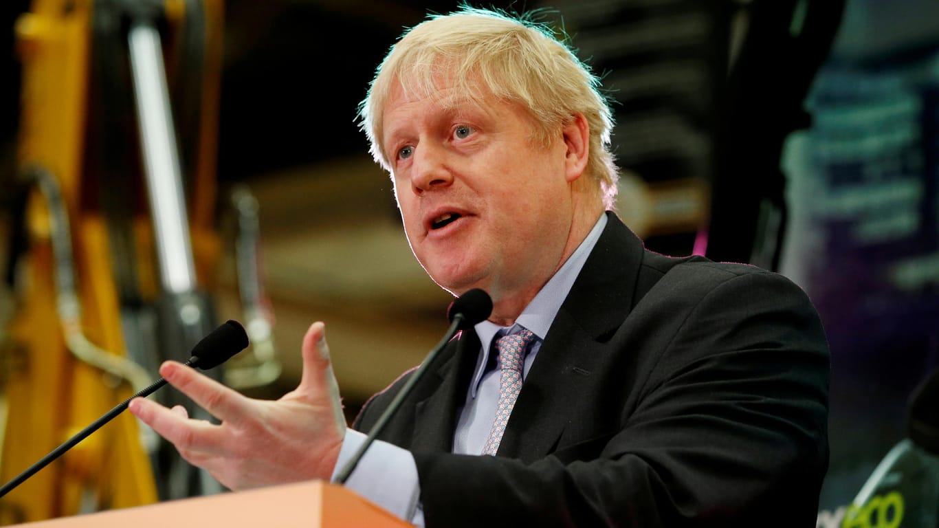 Boris Johnson an der Downing Street: Der frühere britische Außenminister will Premierminister werden.