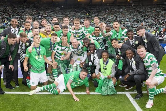 Celtic Glasgow schaffte zum dritten Mal in Serie das nationale Triple.