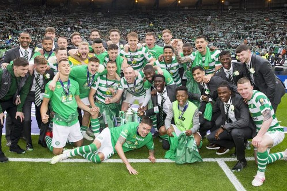 Celtic Glasgow schaffte zum dritten Mal in Serie das nationale Triple.
