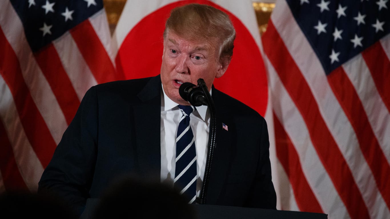 Donald Trump in Japan: Der US-Präsident klagt über unfaire Handelspraktiken.
