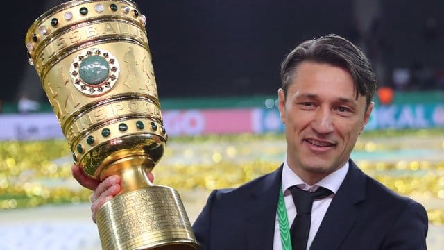 Trainer Niko Kovac holte in seinem ersten Jahr als Coach beim FC Bayern München das Double. Trainer Niko Kovac holte in seinem ersten Jahr als Coach beim FC Bayern München das Double.