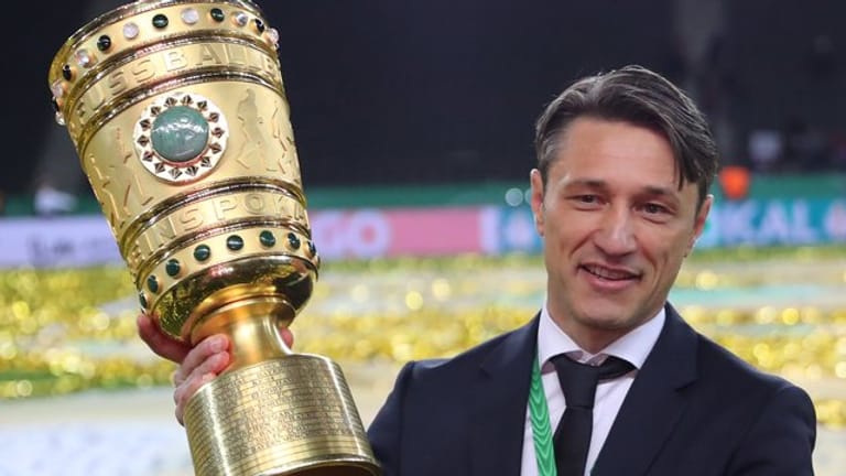 Trainer Niko Kovac holte in seinem ersten Jahr als Coach beim FC Bayern München das Double.