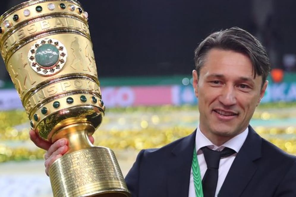 Trainer Niko Kovac holte in seinem ersten Jahr als Coach beim FC Bayern München das Double.