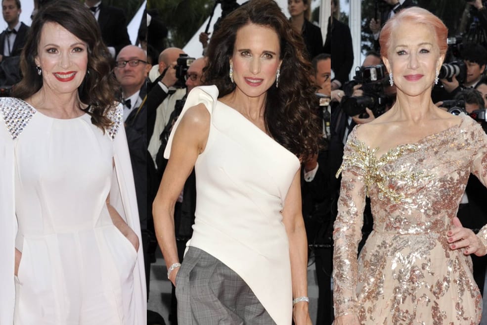 Iris Berben, Andie Macdowell und Helen Mirren: Sie waren die Hingucker auf dem roten Teppich.