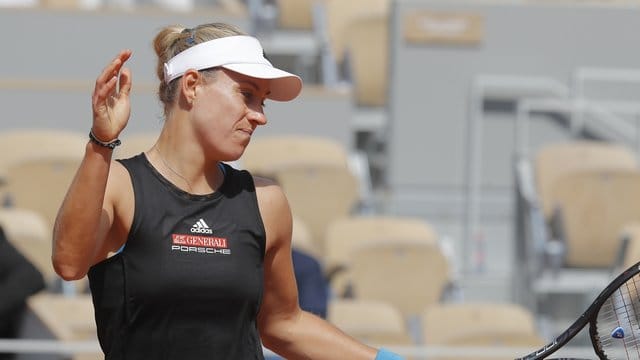 Für Angelique Kerber sind die French Open bereits beendet.