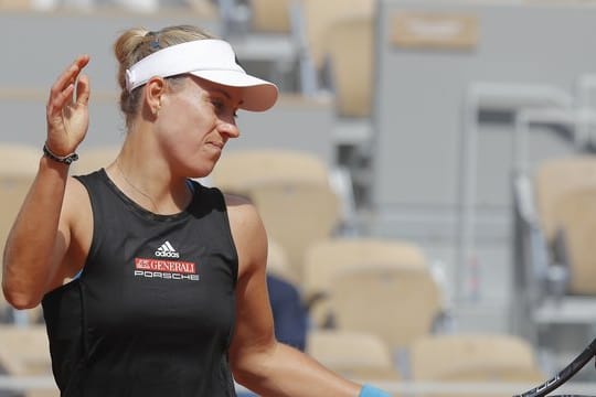 Für Angelique Kerber sind die French Open bereits beendet.