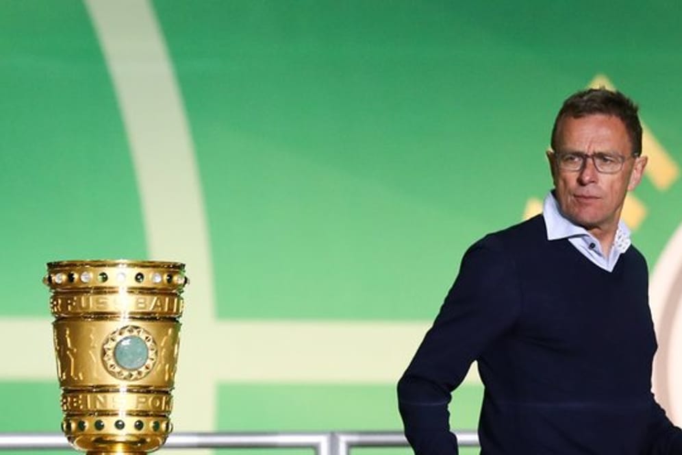 Ralf Rangnick verpasste mit RB Leipzig den Gewinn des DFB-Pokals.