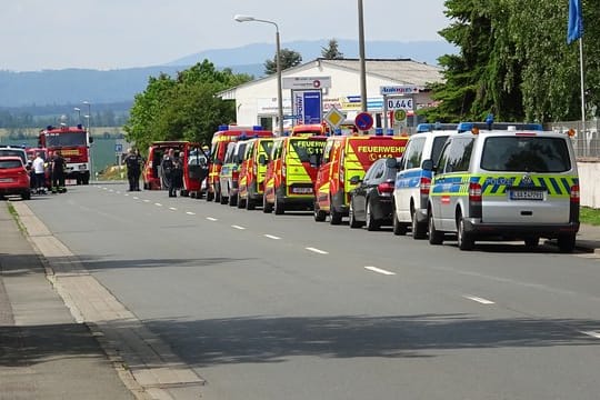 Ein Umkreis von 300 Metern um den Ort der Explosion ist evakuiert worden.