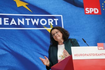 Andrea Nahles: Die SPD gehört zu den großen Verlierern der Europawahl.