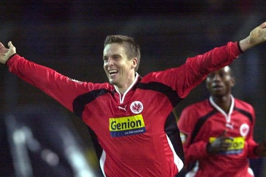 Der damalige Spieler von Eintracht Frankfurt: Jan-Aage Fjörtoft.