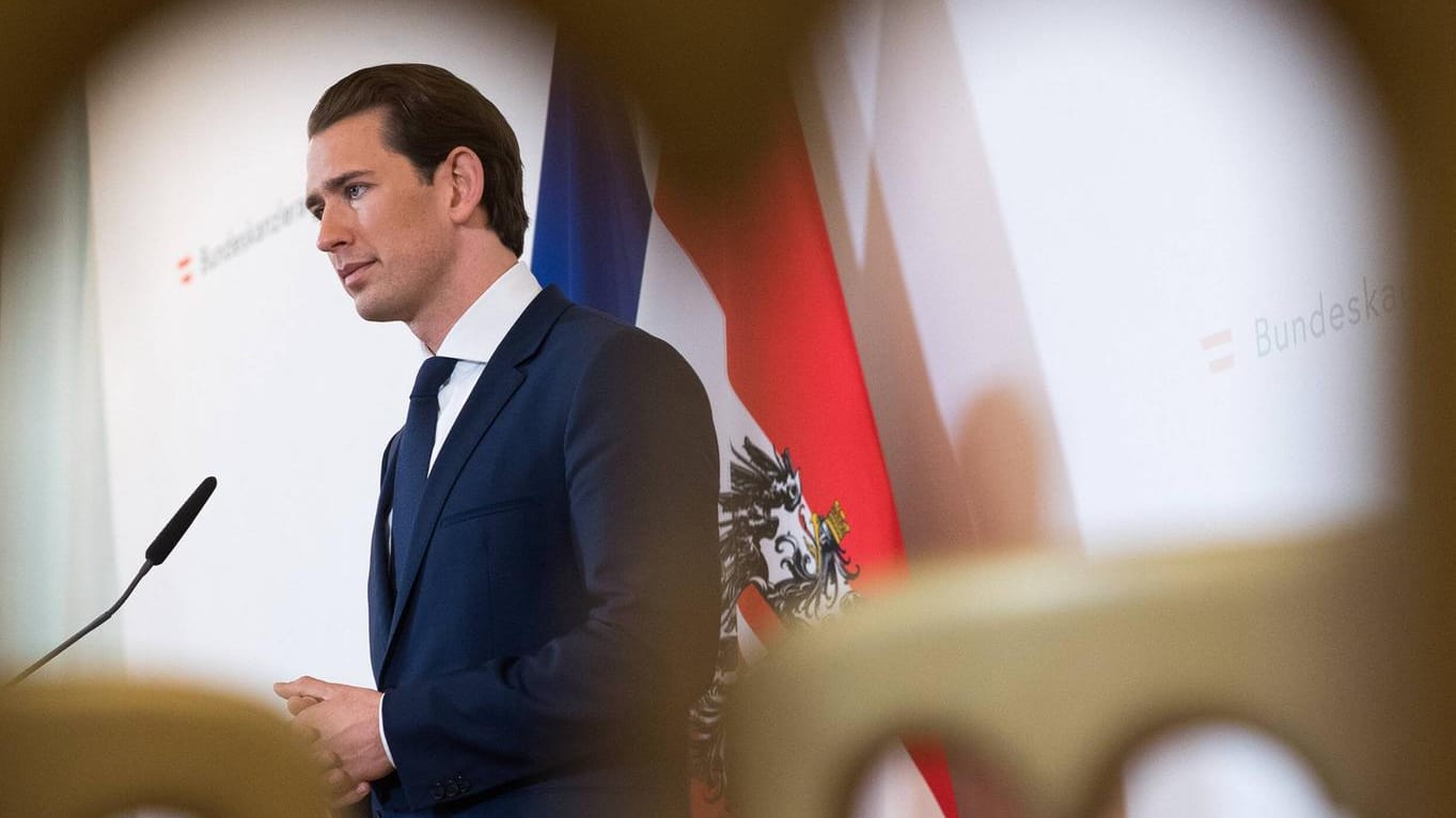 Österreichs Bundeskanzler Sebastian Kurz: Dem ÖVP-Politiker droht im Parlament der Sturz.