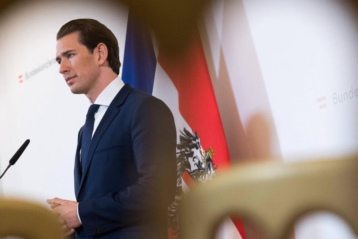 Österreichs Bundeskanzler Sebastian Kurz: Dem ÖVP-Politiker droht im Parlament der Sturz.