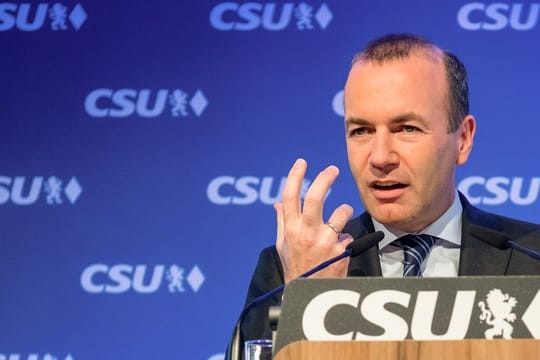 CSU-Vize Manfred Weber erhebt Anspruch auf das Amt des EU-Kommissionspräsidenten.