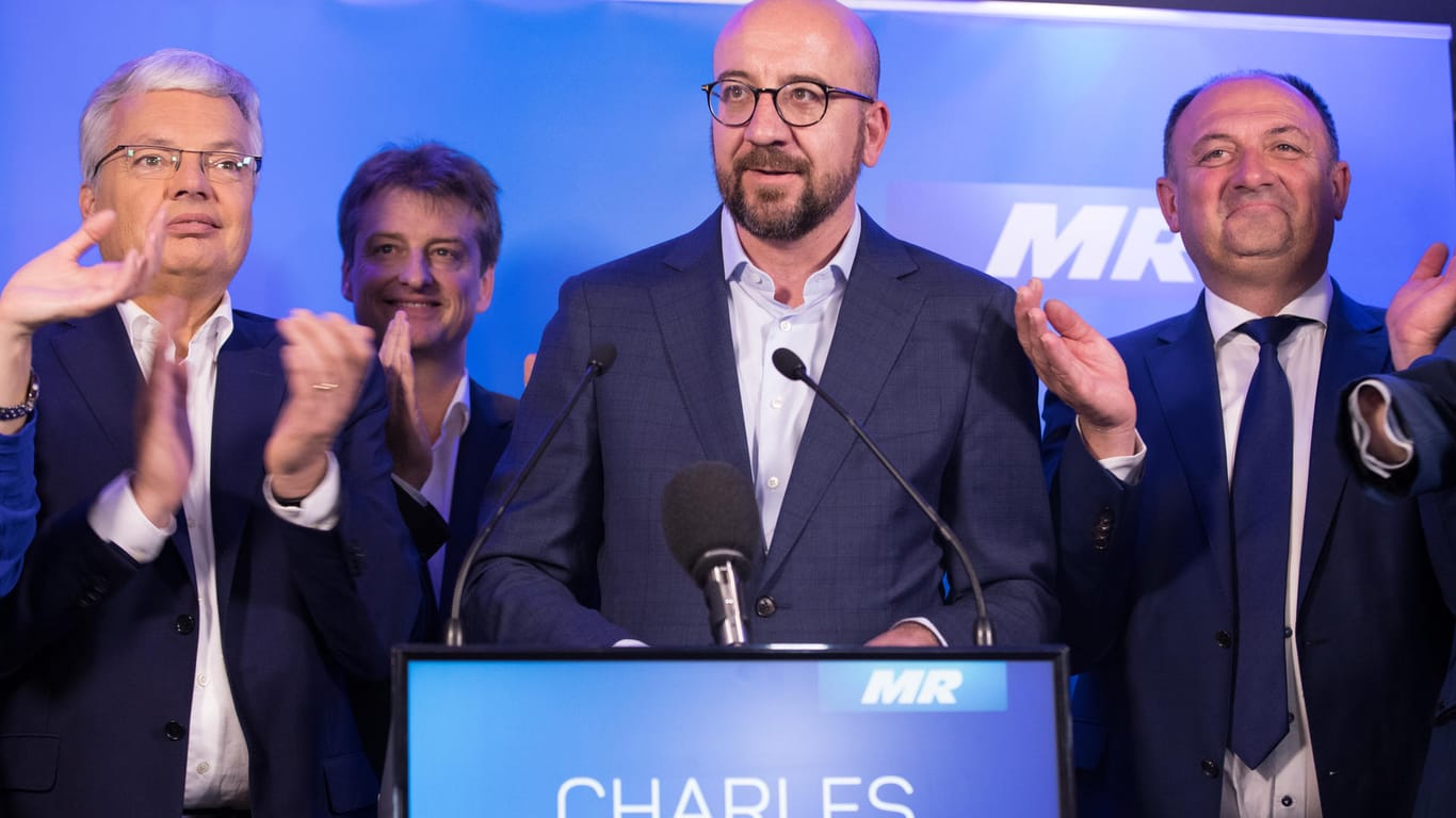 Charles Michel (M.), Premierminister von Belgien: Die politische Zukunft des Liberalen ist ungewiss.