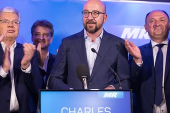 Charles Michel (M.), Premierminister von Belgien: Die politische Zukunft des Liberalen ist ungewiss.