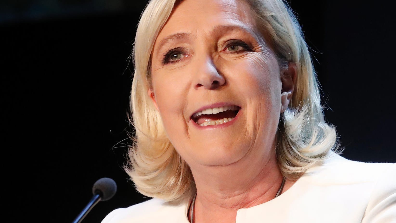 Marine le Pen, Chefin des rechtsextremen Rassemblement National in Frankreich: Ihre Partei landete knapp vor der Partei LREM von Präsident Macron.