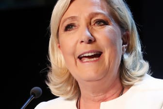 Marine le Pen, Chefin des rechtsextremen Rassemblement National in Frankreich: Ihre Partei landete knapp vor der Partei LREM von Präsident Macron.