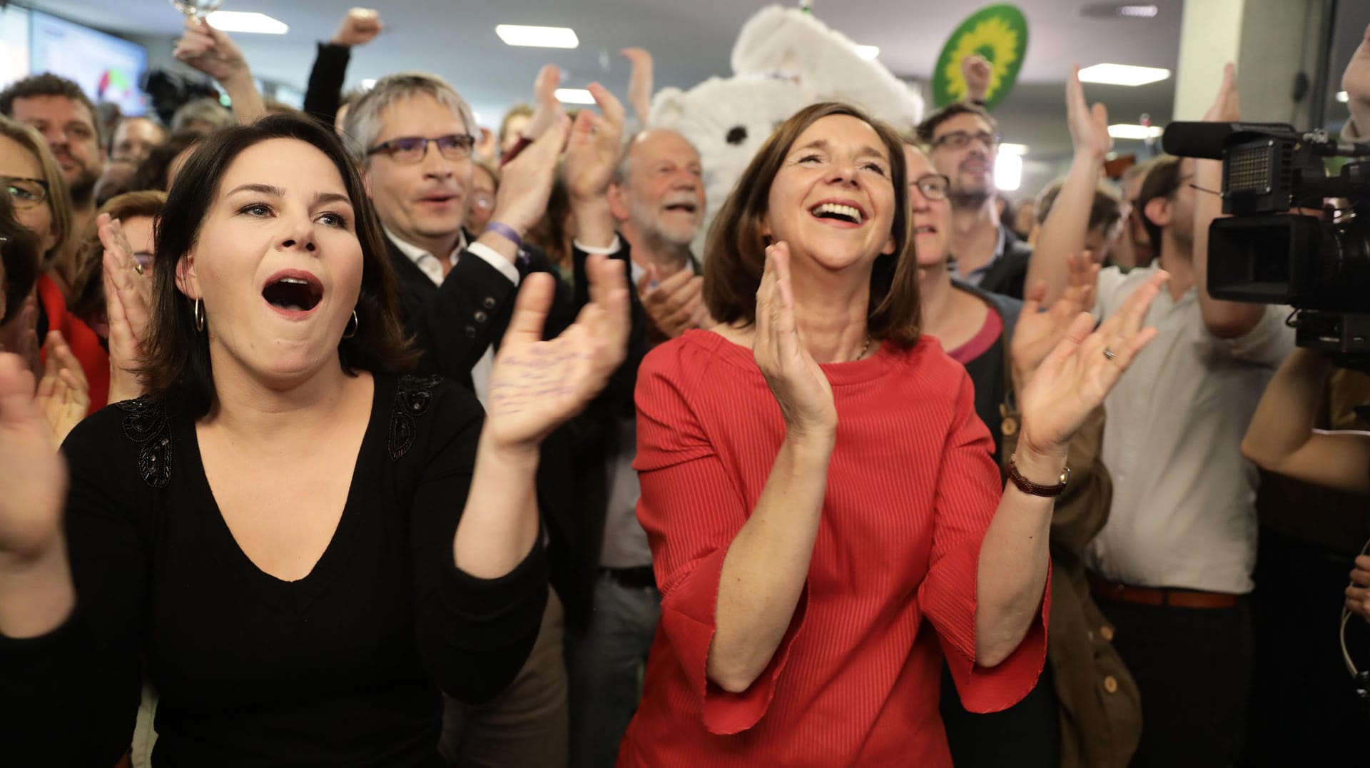 Annalena Baerbock und Katrin Göring-Eckardt: Bei der Europawahl haben die Grünen vieles richtig gemacht.