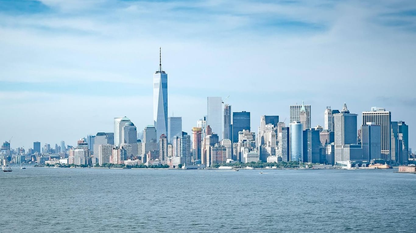 Skyline von New York: Immer mehr Wolkenkratzer ragen hier in die Luft.