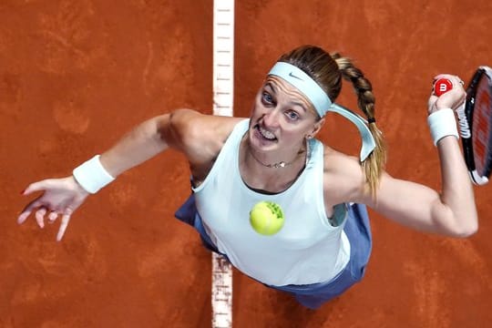 Petra Kvitova wird in Paris nicht aufschlagen.