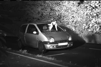 Das Blitzerfoto mit dem Raser und der Taube: Der Fahrer war mit 24 Stundenkilometern zu viel unterwegs.