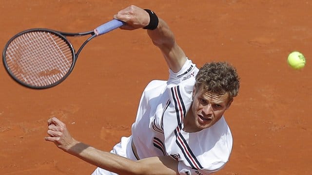 Yannick Hanfmann hatte bei den French Open gegen Rafael Nadal keine Chance.